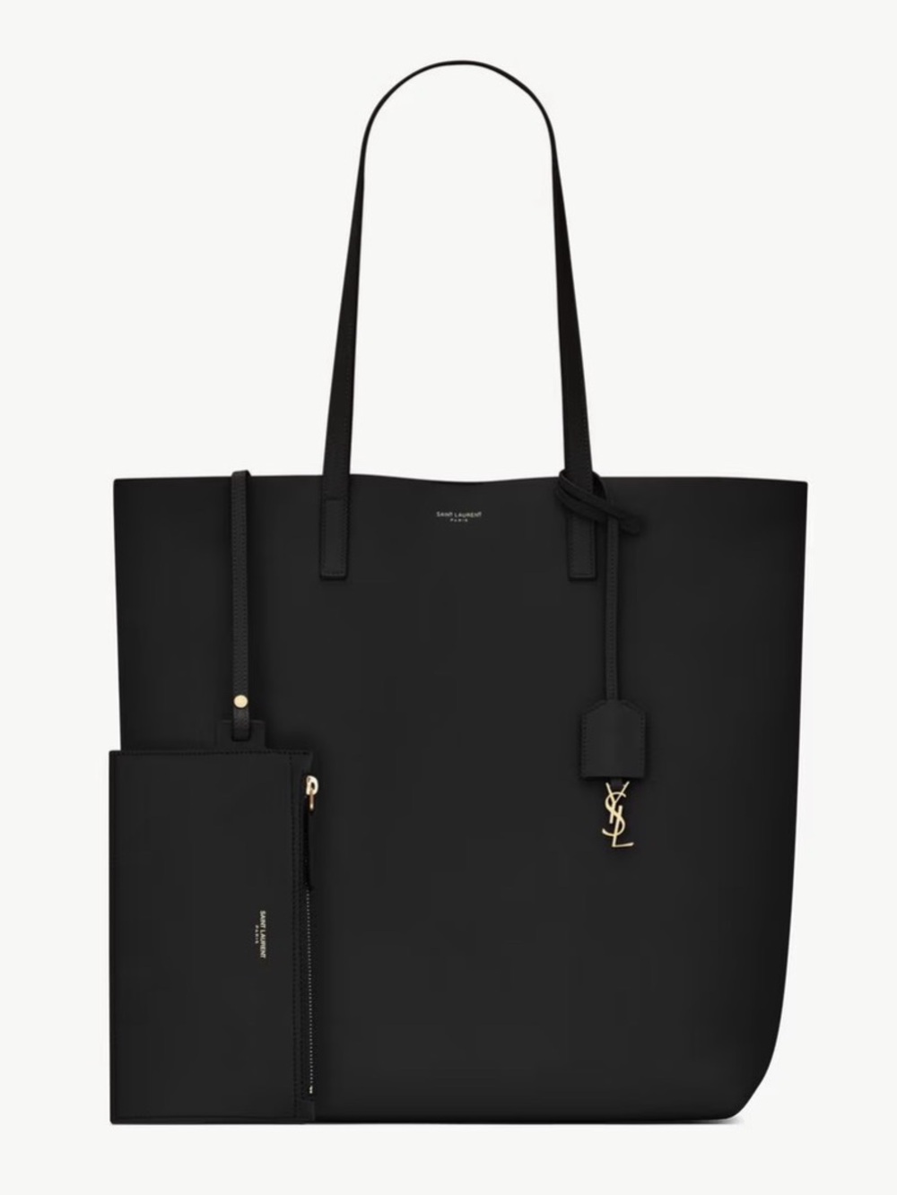 SHOPPING SAINT LAURENT IN LEATHER